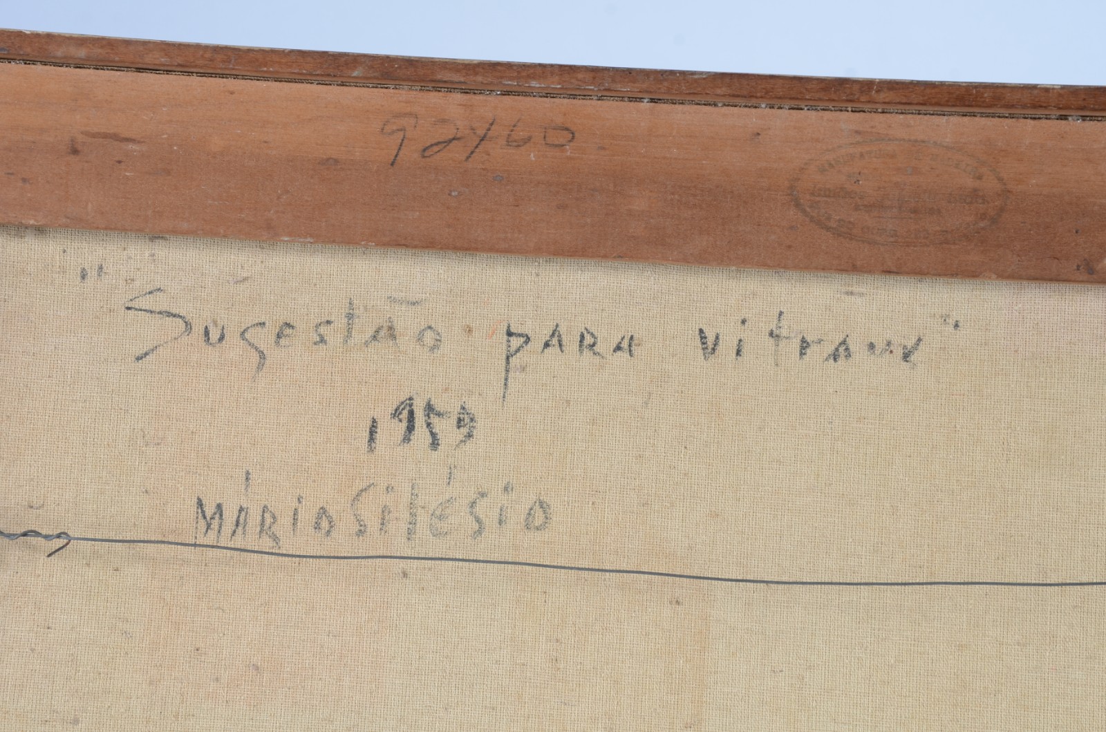Mário Silésio (1913-1990), Sugestão para Vitraux - foto 4 de 8