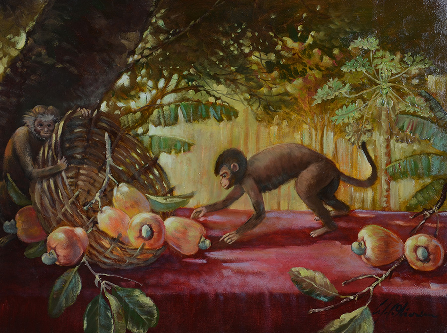 CELSO DE OLIVEIRA (1945) - Natureza morta - ost - 60 x 80 - foto 2 de 4