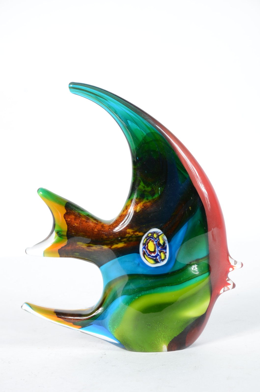Escultura de murano representando peixe. - foto 2 de 3