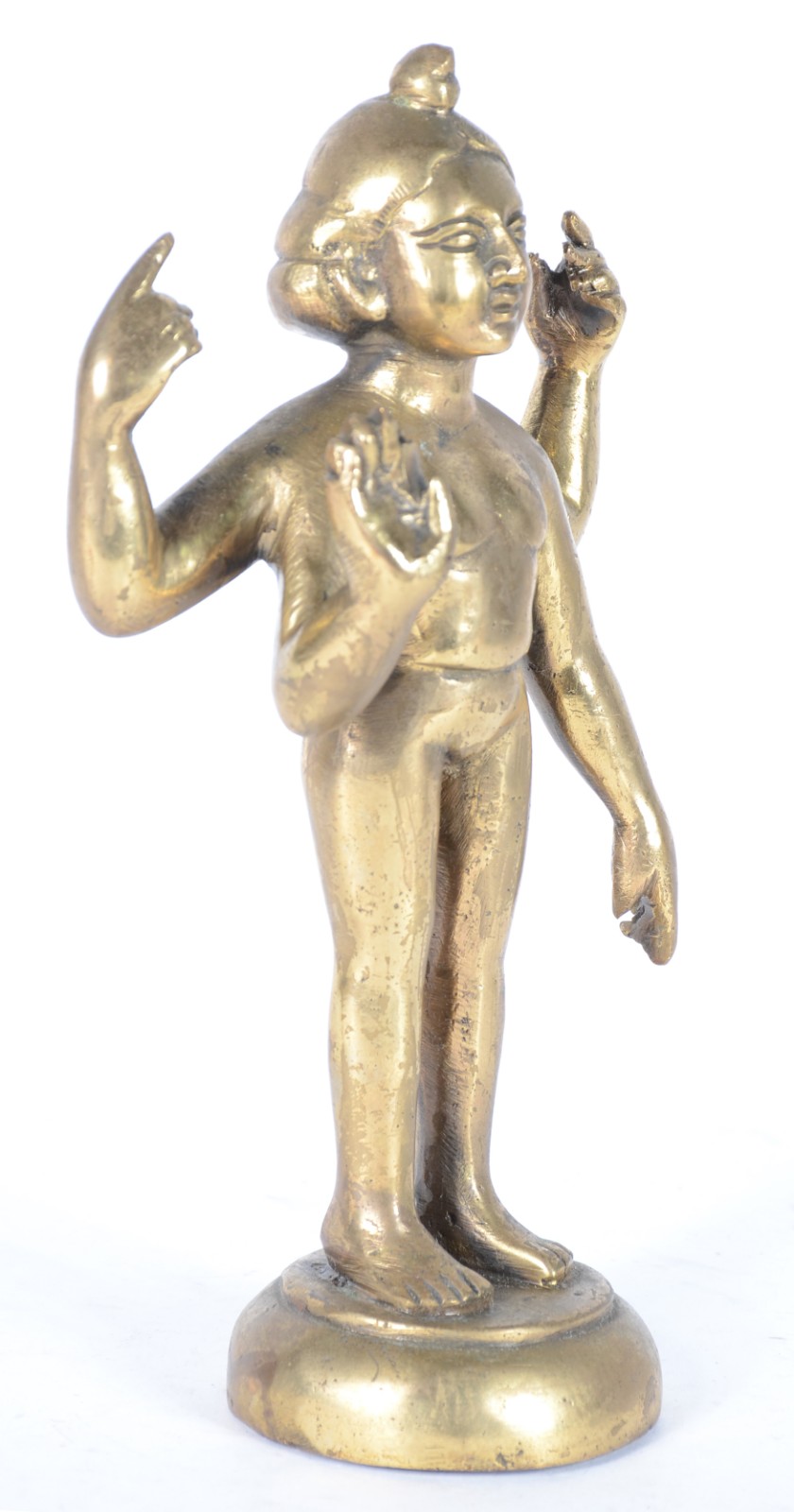 Escultura de bronze representando figura mitológica. - foto 3 de 7