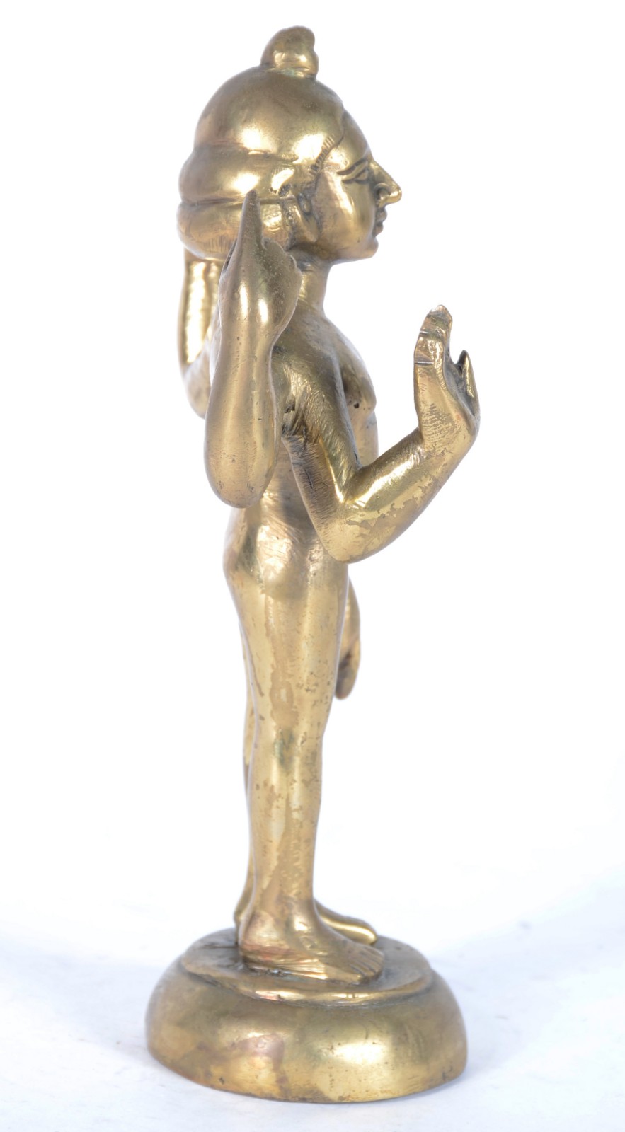 Escultura de bronze representando figura mitológica. - foto 5 de 7
