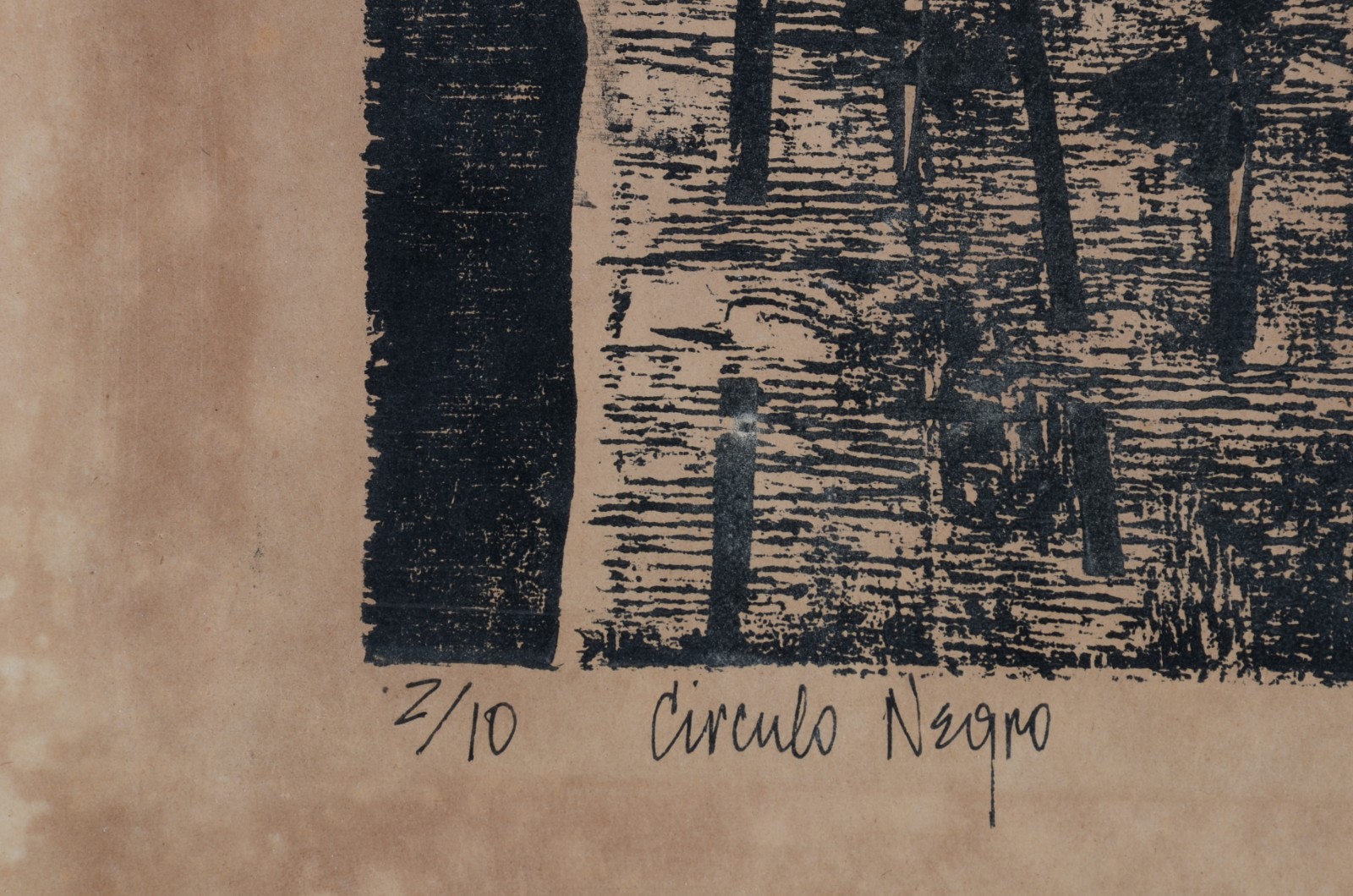 Antonio Dias (1944-2018), Circulo Negro - foto 2 de 4