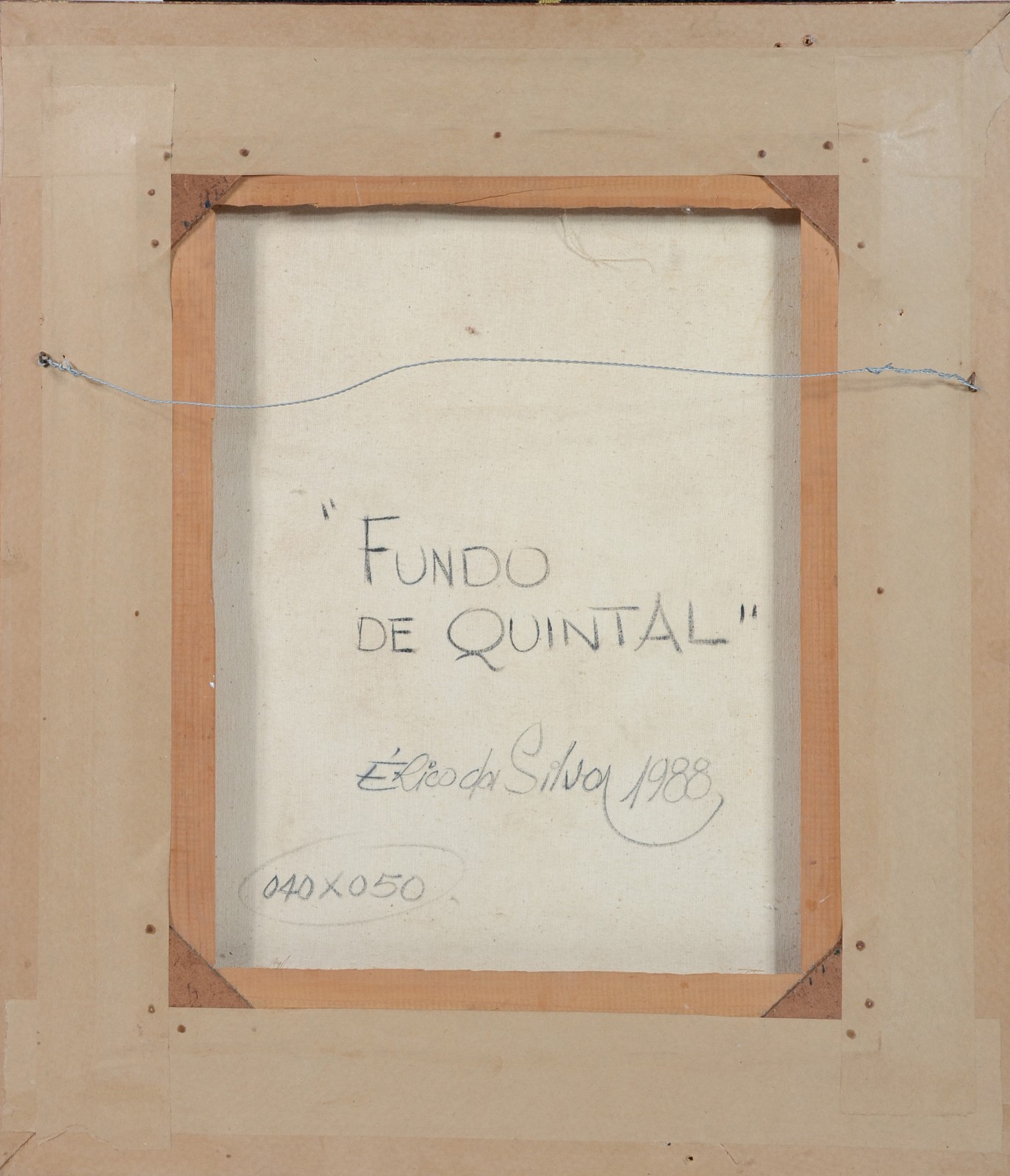 Érico da Silva (1932-2006), Fundo de Quintal - foto 4 de 5