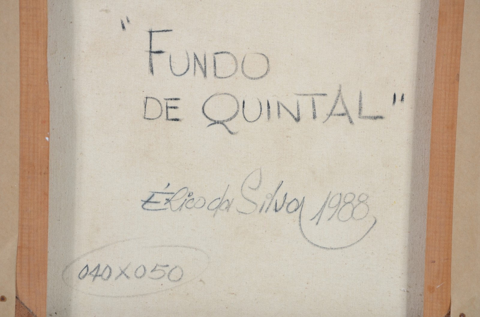 Érico da Silva (1932-2006), Fundo de Quintal - foto 5 de 5