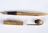 EVERSHARP,  - Caneta americana plaque d'or de pena.