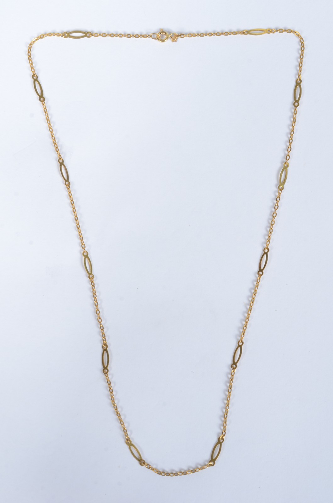 Gargantilha de ouro 18 k. (Por motivos de segurança a peça não se... - foto 1 de 5