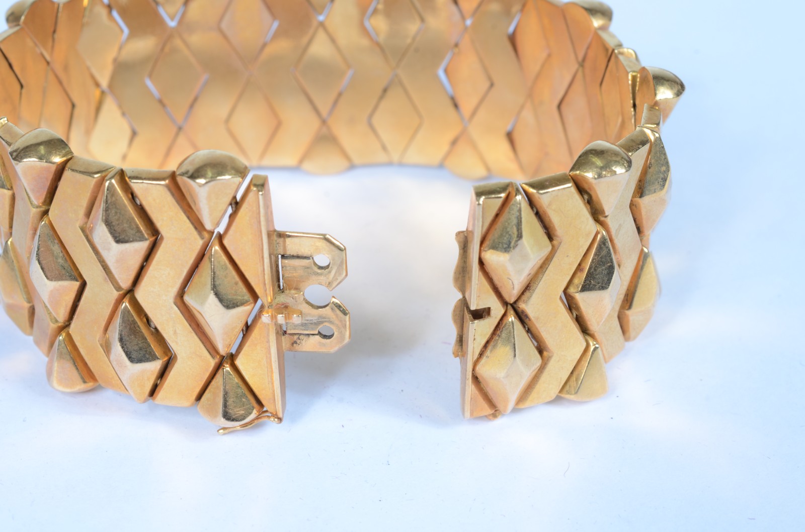 Pulseira de ouro 18 k., contraste 750 mls. (Por motivos de segurança... - foto 4 de 5