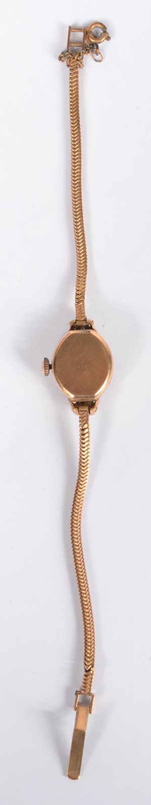 Relógio feminino de ouro 18 k., Monte Rosa. Desgastes no mostrador... - foto 2 de 5