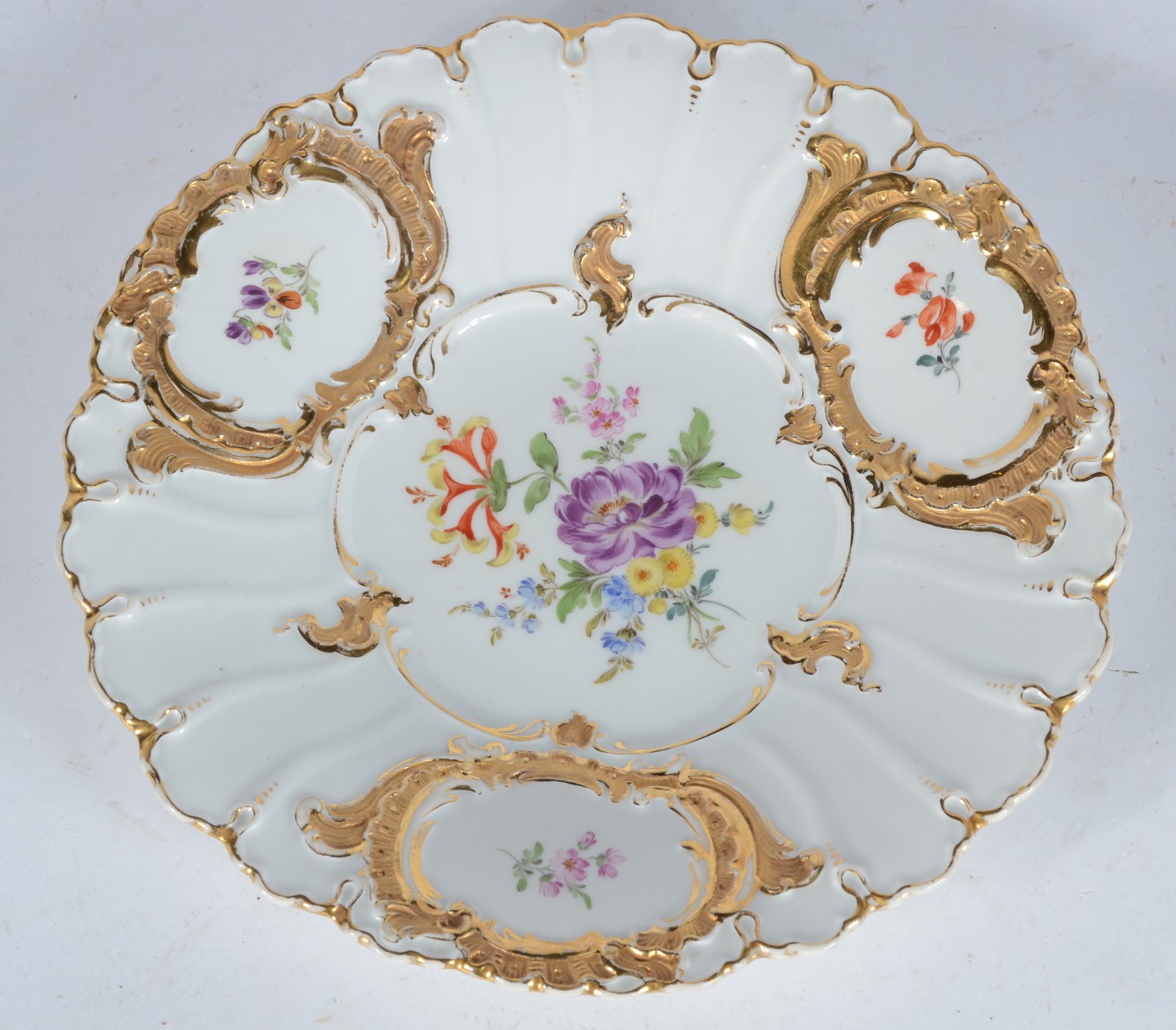 Prato de parede de porcelana alemã. - foto 1 de 3