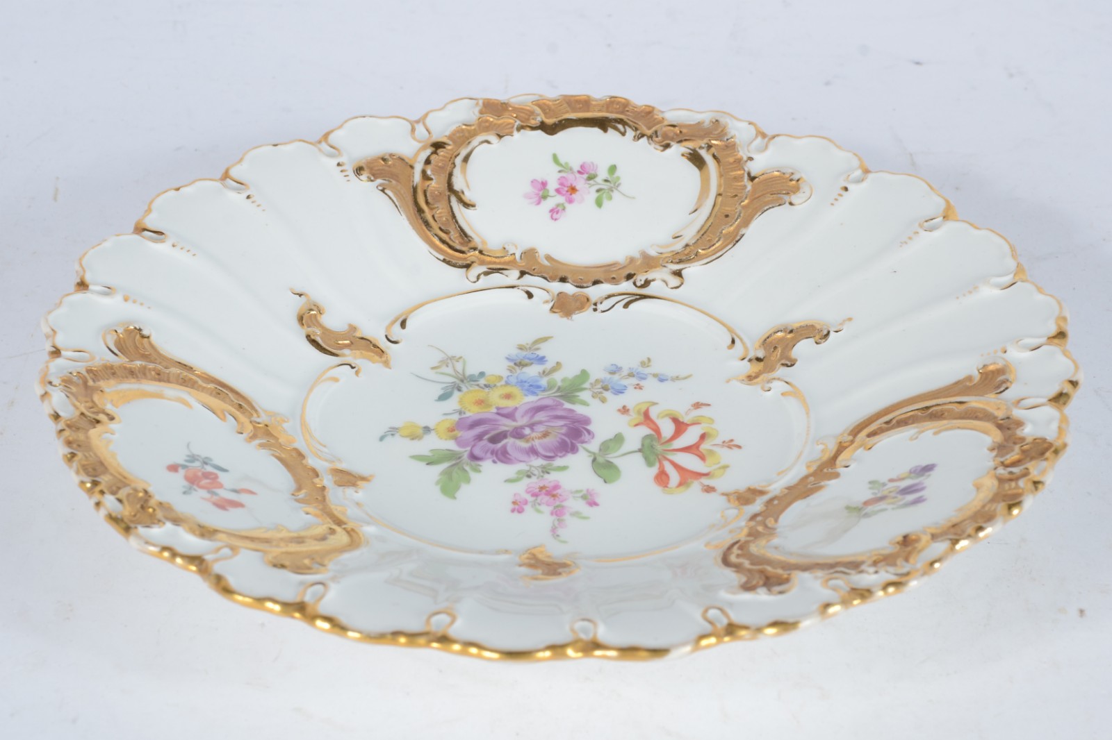 Prato de parede de porcelana alemã. - foto 2 de 3