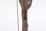 Francisco Stockinger (1919-2009),  - Escultura de bronze representando Guerreiro, base de mármore.