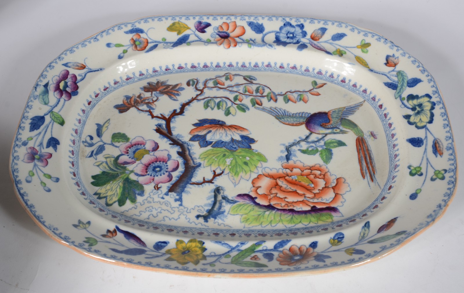 Sopeira de porcelana inglesa (rachada e tampa com rachadura e furo)... - foto 8 de 10