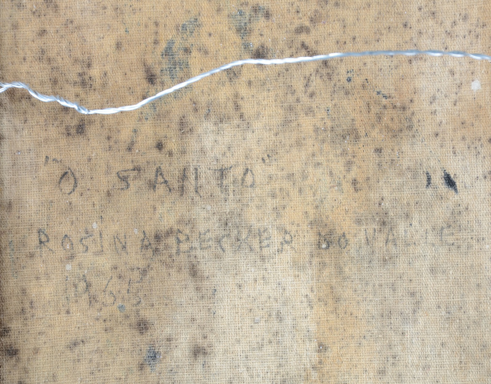 Rosina Becker do Valle (1914-2000), O Santo - foto 5 de 5
