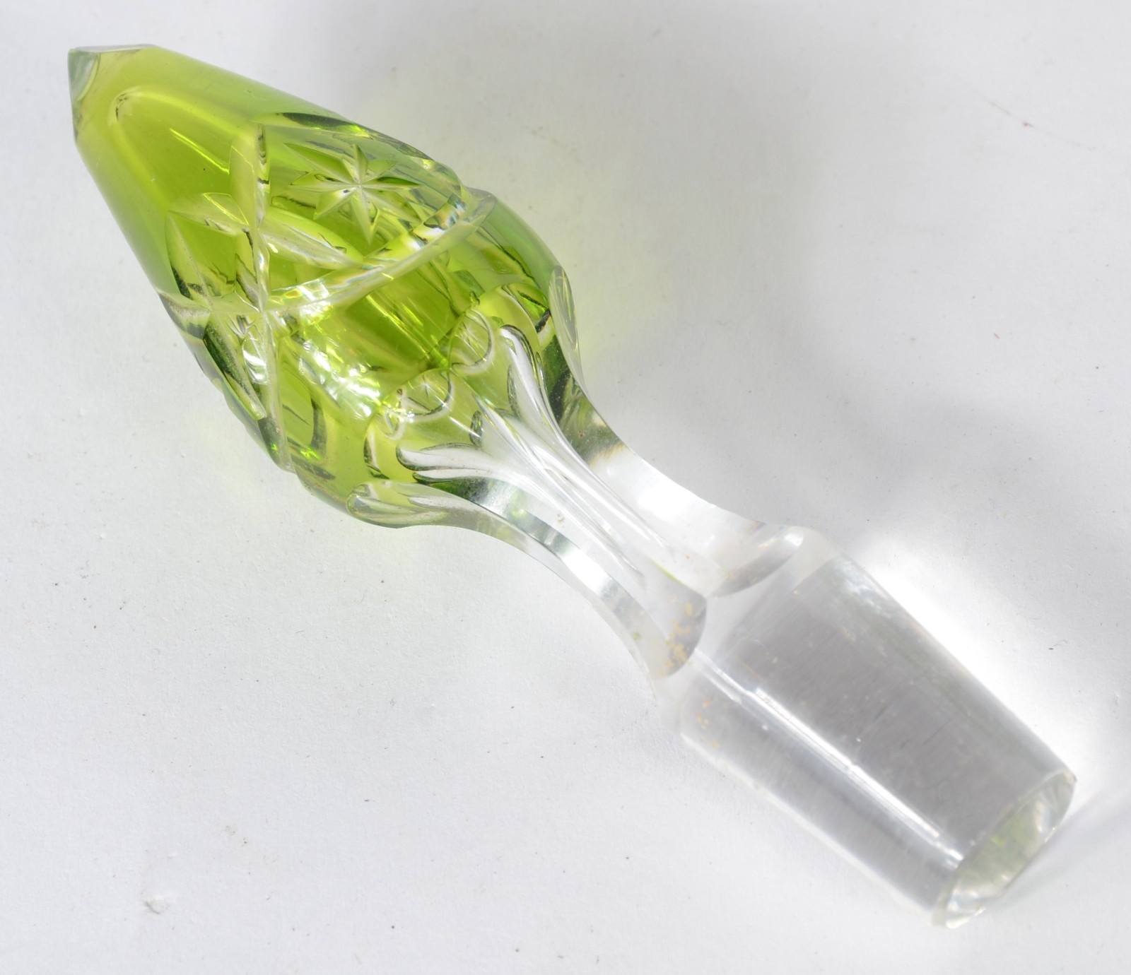 Conjunto com licoreira e 6 taças de cristal lapidado doublé em... - foto 5 de 8