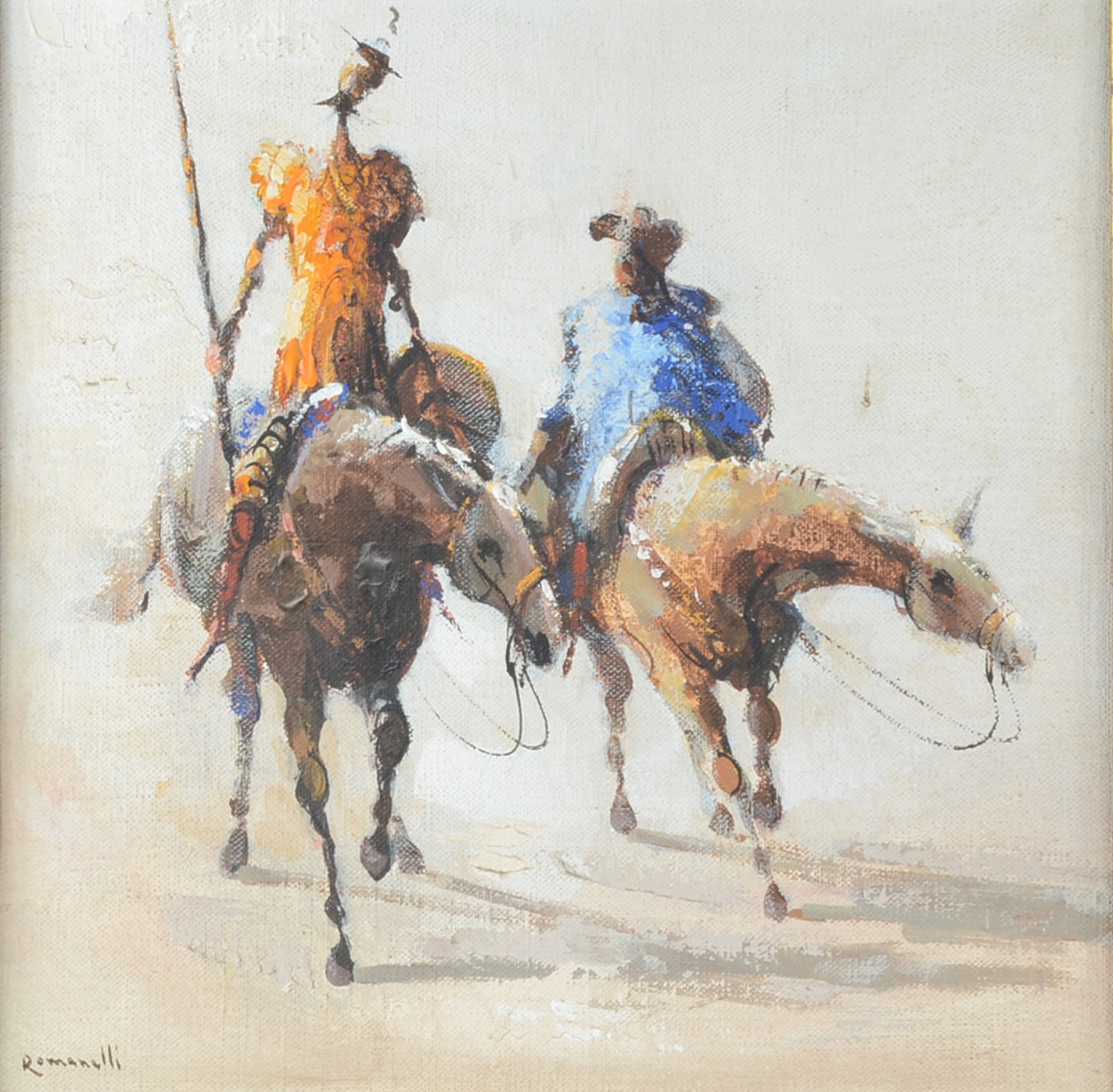 Armando Romanelli (1945), Dom Quixote e Sancho Pança - foto 1 de 5