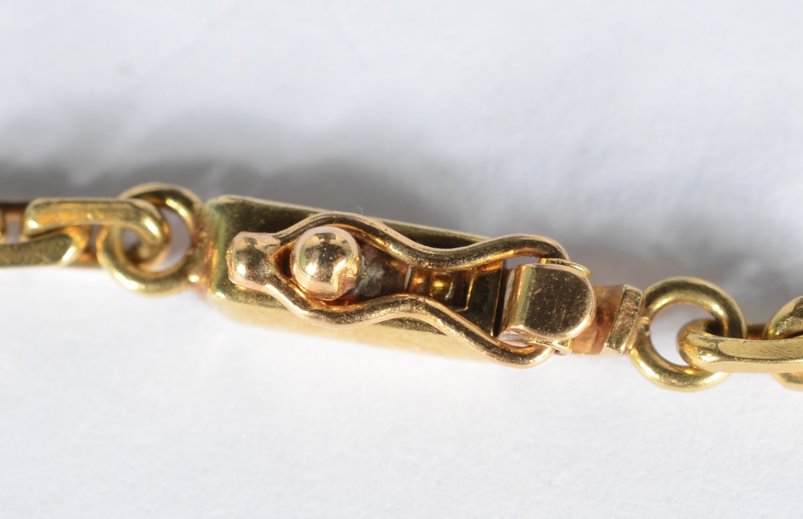 Pulseira "italiana" de ouro 18 k., contraste 750 mls. (Por motivos de... - foto 2 de 4
