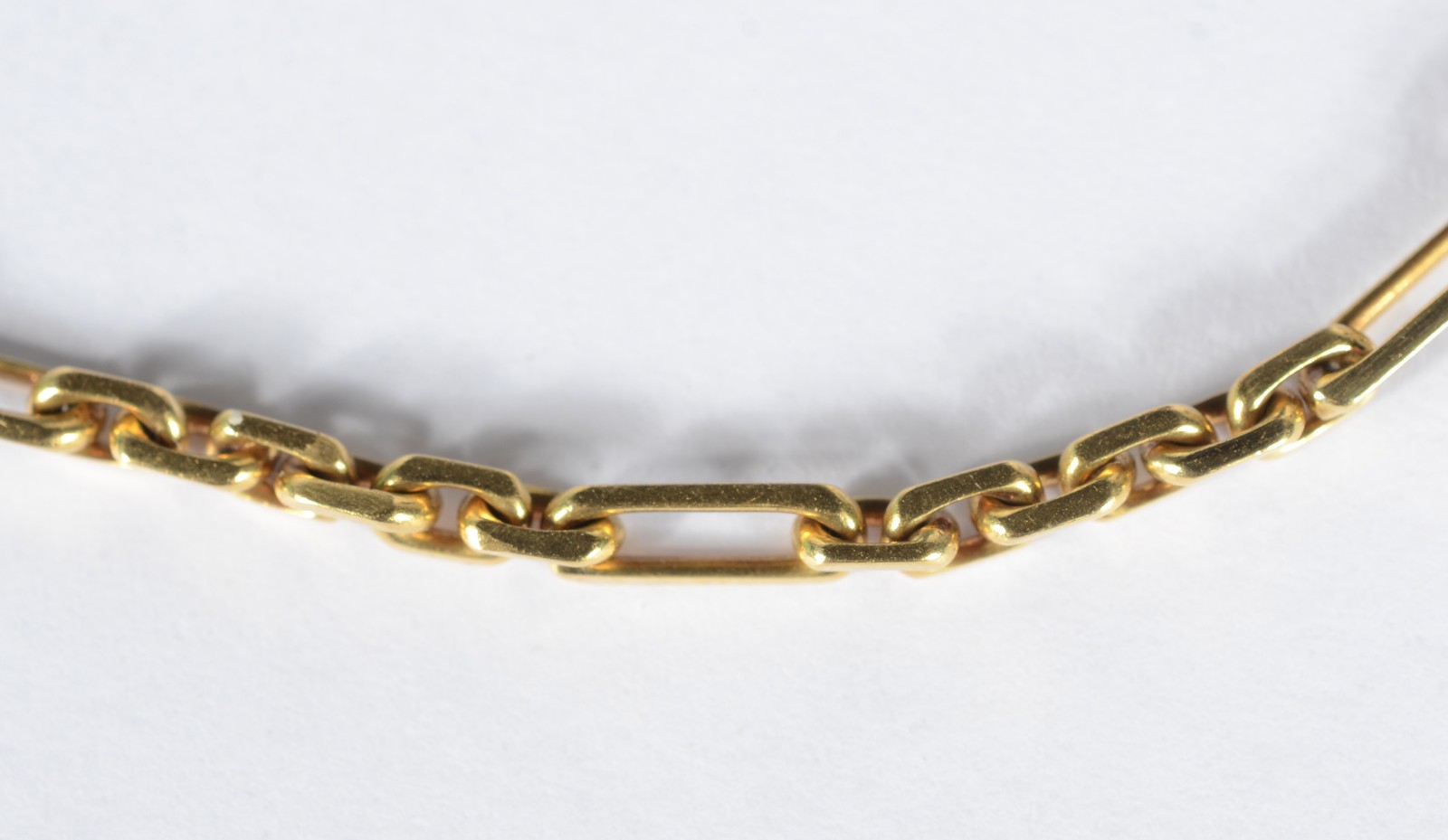 Pulseira "italiana" de ouro 18 k., contraste 750 mls. (Por motivos de... - foto 3 de 4