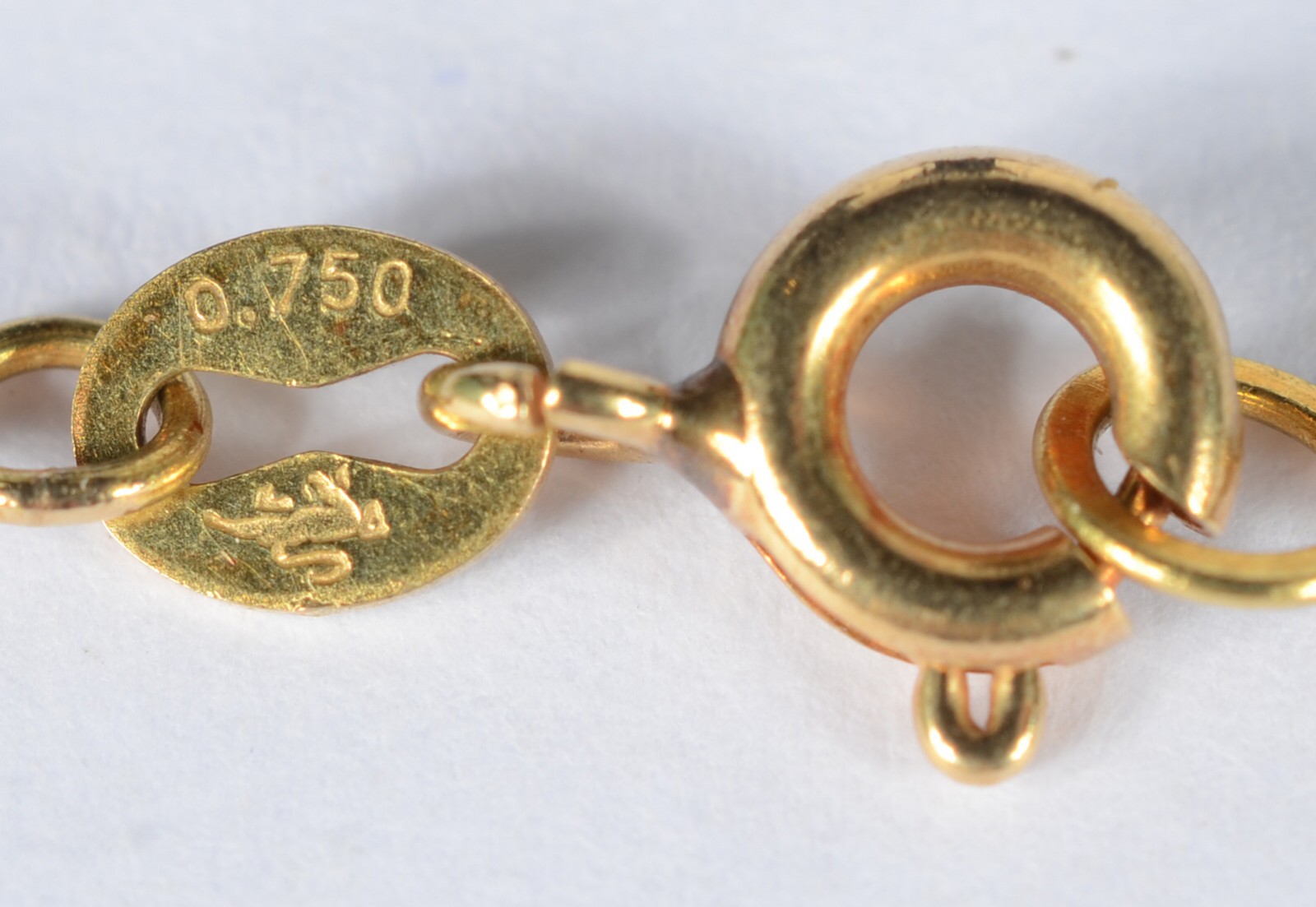 Colar de ouro 18 k., contraste 750 mls com perolas de água doce e... - foto 4 de 4