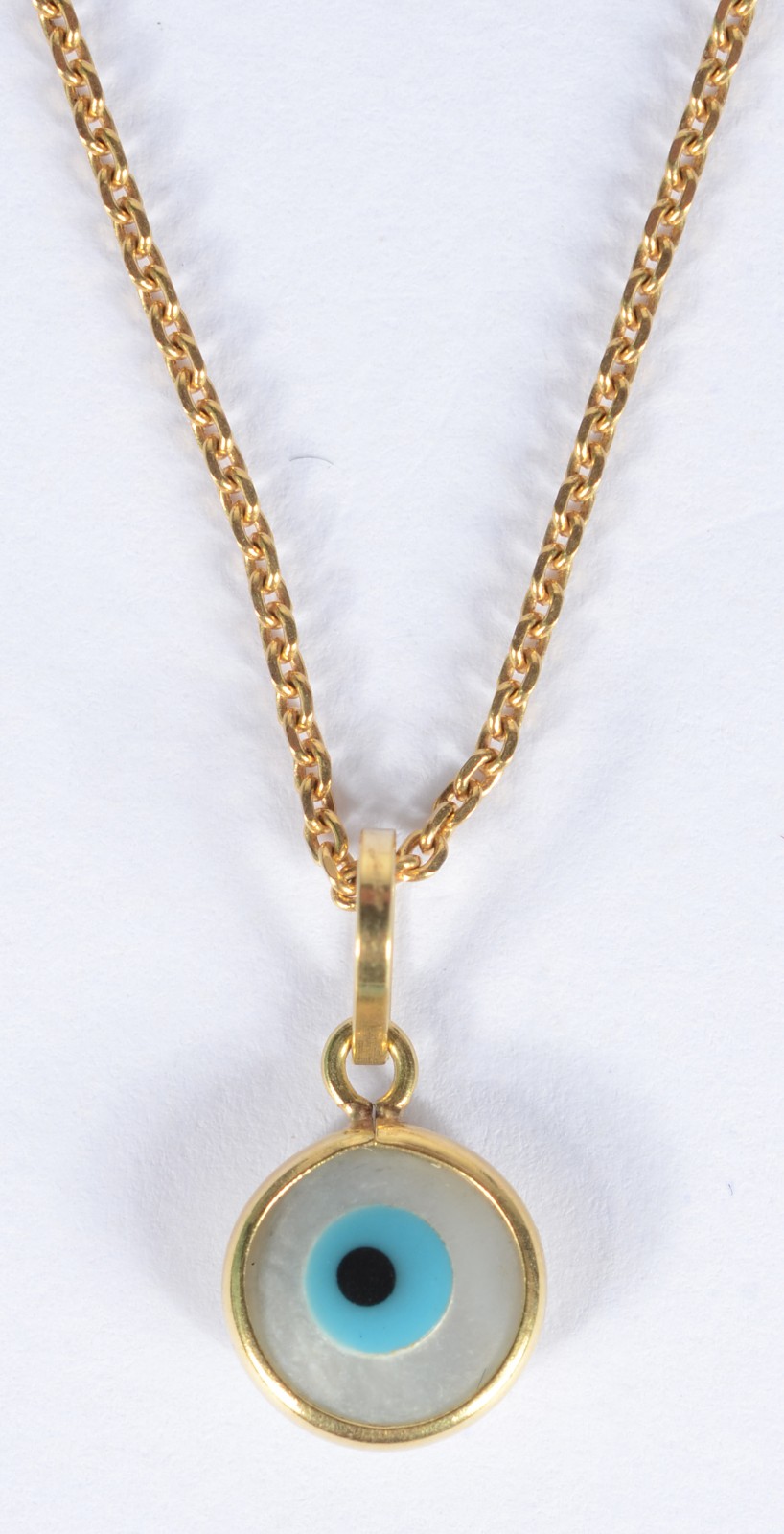 Colar de ouro 18 k., contraste 750 mls. (Por motivos de segurança a... - foto 1 de 6