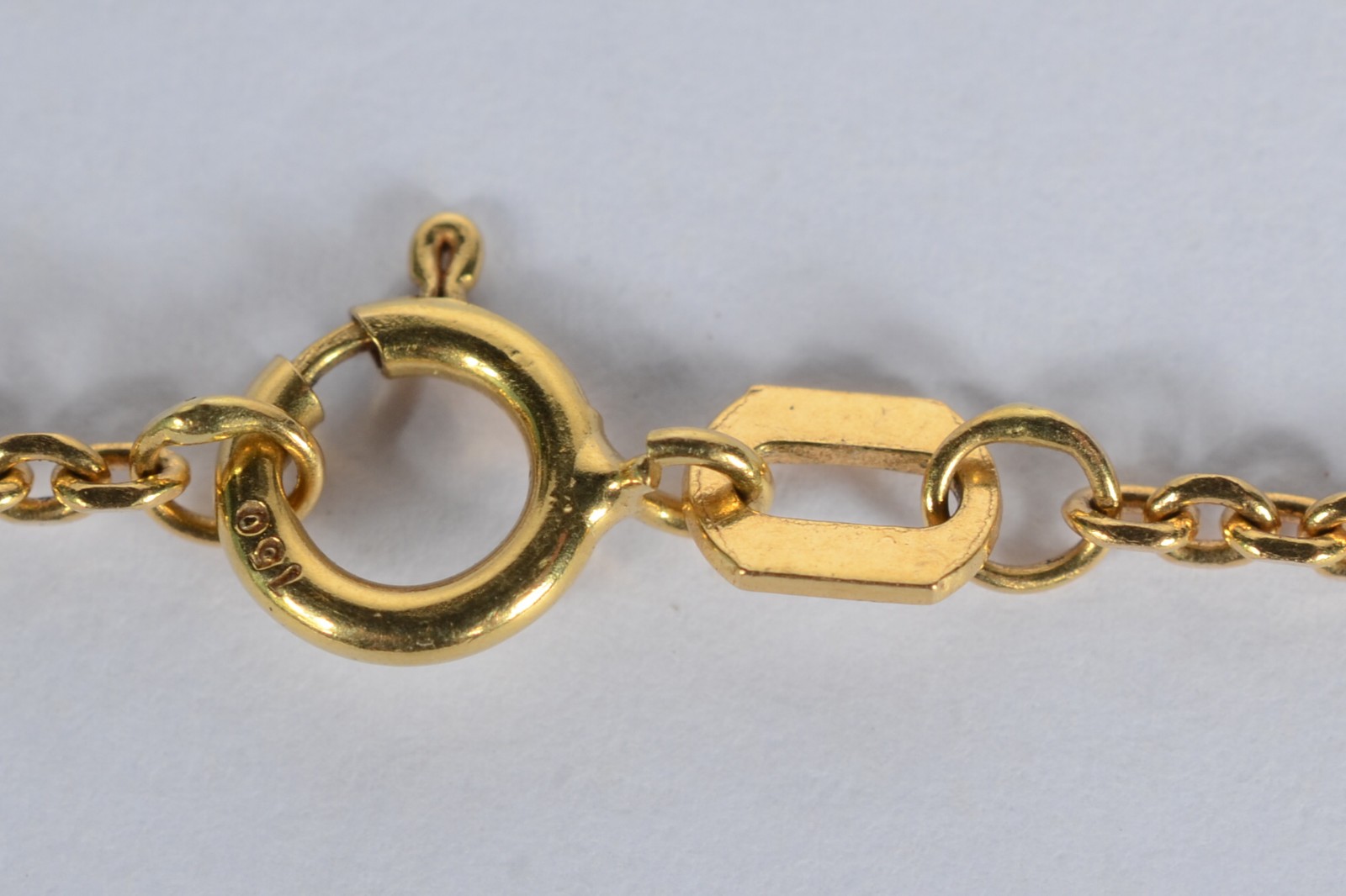 Colar de ouro 18 k., contraste 750 mls. (Por motivos de segurança a... - foto 4 de 6