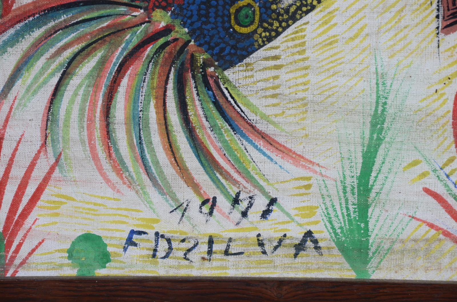 Chico da Silva (Escola do Pirambu) (1963-1985), Galos - foto 2 de 3