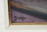 Carlos Bracher (1940), Igreja São Francisco de ... - Óleo sobre tela. Datado 1982.