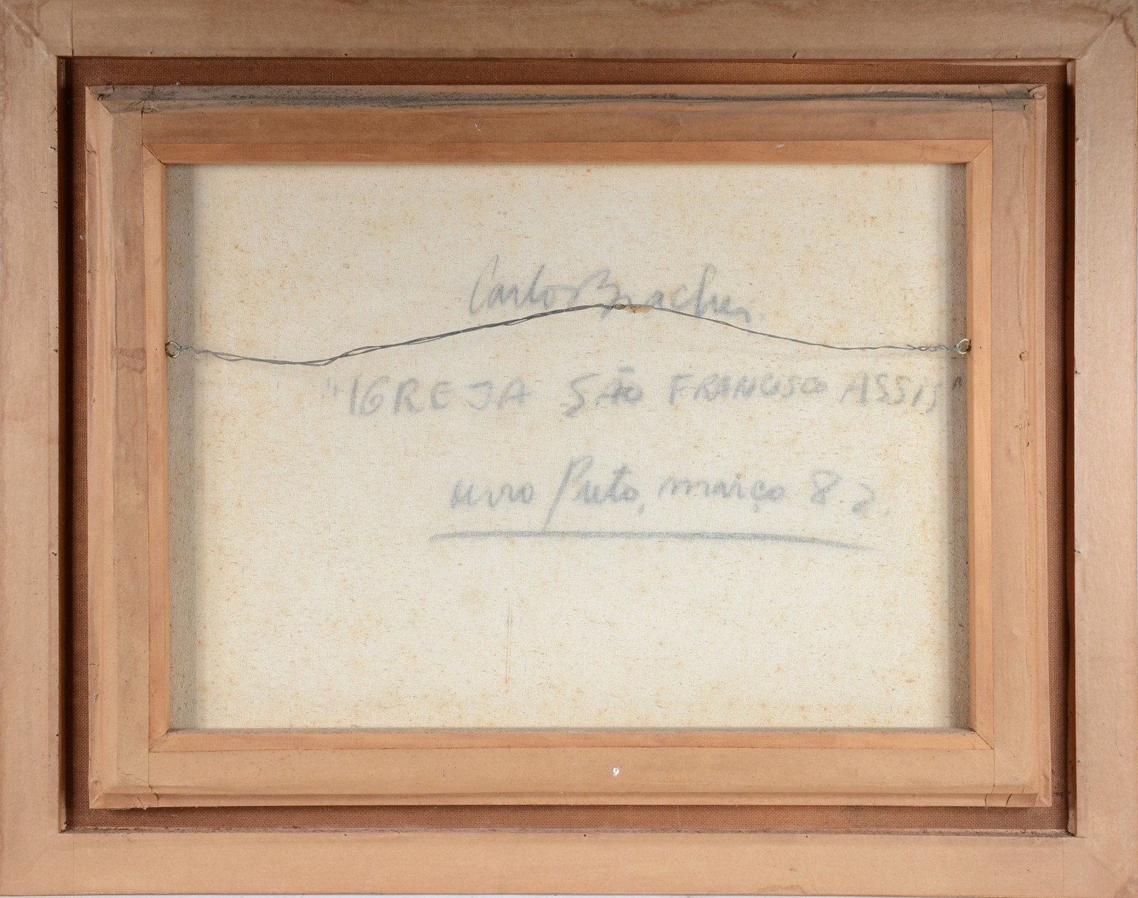 Carlos Bracher (1940), Igreja São Francisco de Assis - Ouro Preto - foto 4 de 4