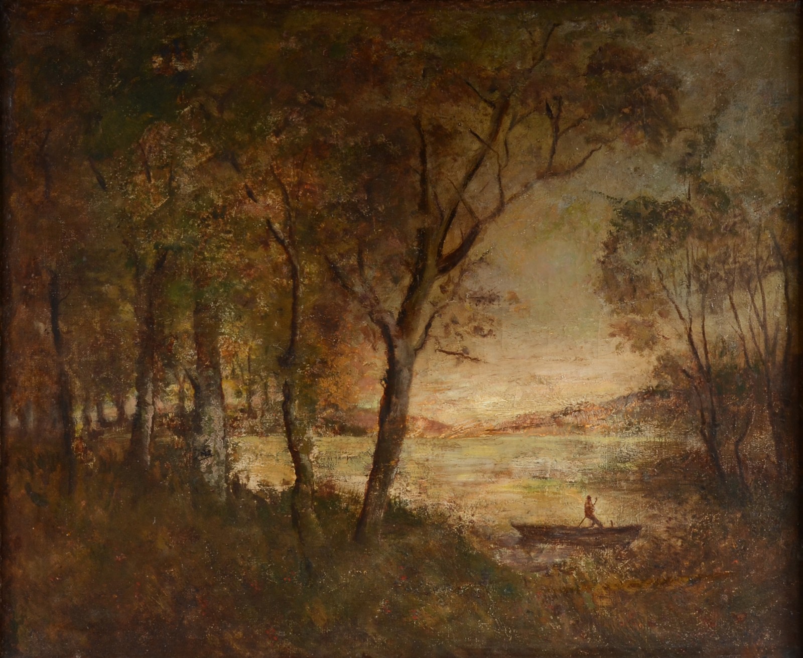 Óleo sobre tela. Pequenos desgastes. - foto 1 de 4