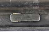 Franco Lapini (1963),  - Duas travessas italianas de silver plate com alças de cristal, sendo uma no feitio oval e outra retangular. Pequenos desgastes. Assinada e datada de 1