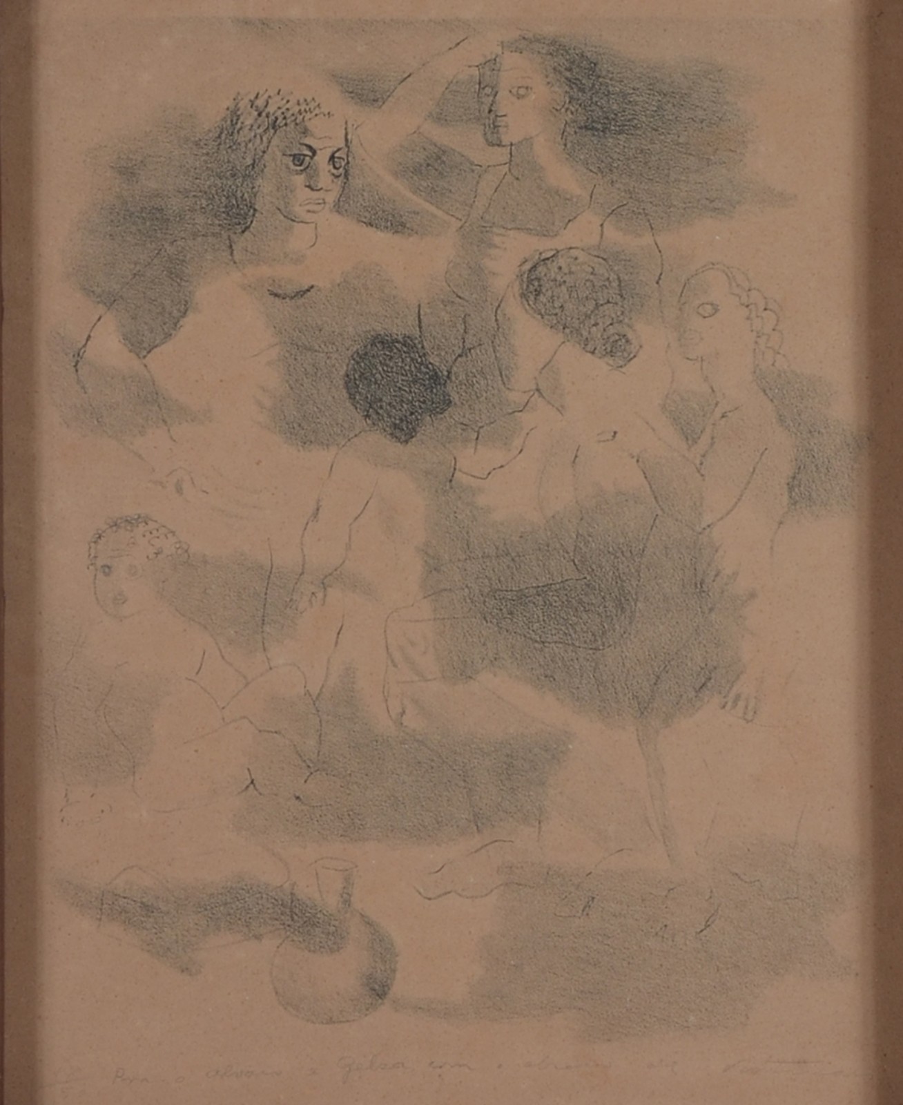 Cândido Portinari (1903-1962), Reunião - foto 1 de 7