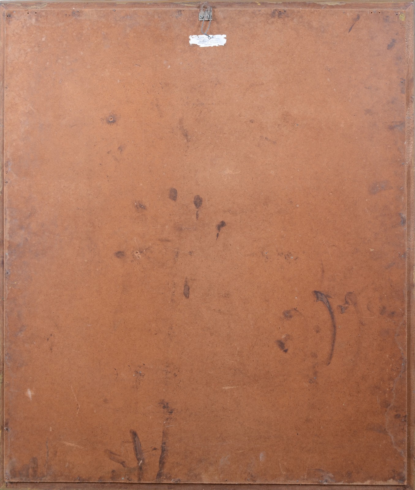 Quadro decorativo com figura de Madona de madeira e outros materiais. - foto 3 de 3