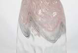 Jarra de vidro decorativo com detalhe em degrad... - Jarra de vidro decorativo com detalhe em degradê na cor rosa.