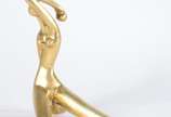 Sônia Gomberg,  - Escultura de bronze - tiragem 17/20. Assinada.