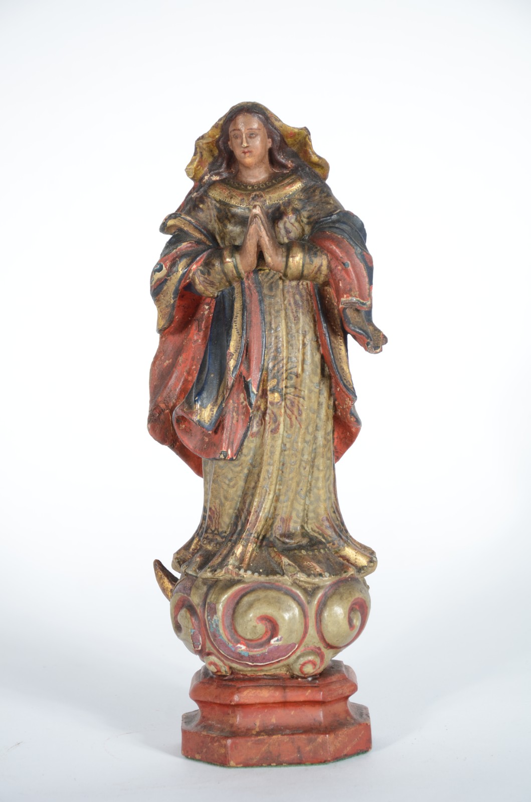 Nossa Senhora da Conceição -Imagem de madeira policromada. - foto 1 de 7