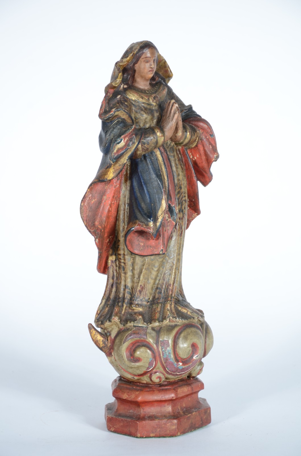Nossa Senhora da Conceição -Imagem de madeira policromada. - foto 4 de 7