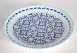 Cerámica Del Río Salado (1969),  - Duas peças de cerâmica espanhola, sendo um prato e um bowl.