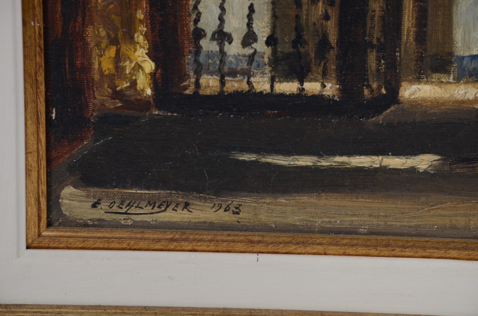 Edgard Oehlmeyer (1909-1967), Interior de Igreja - foto 3 de 4