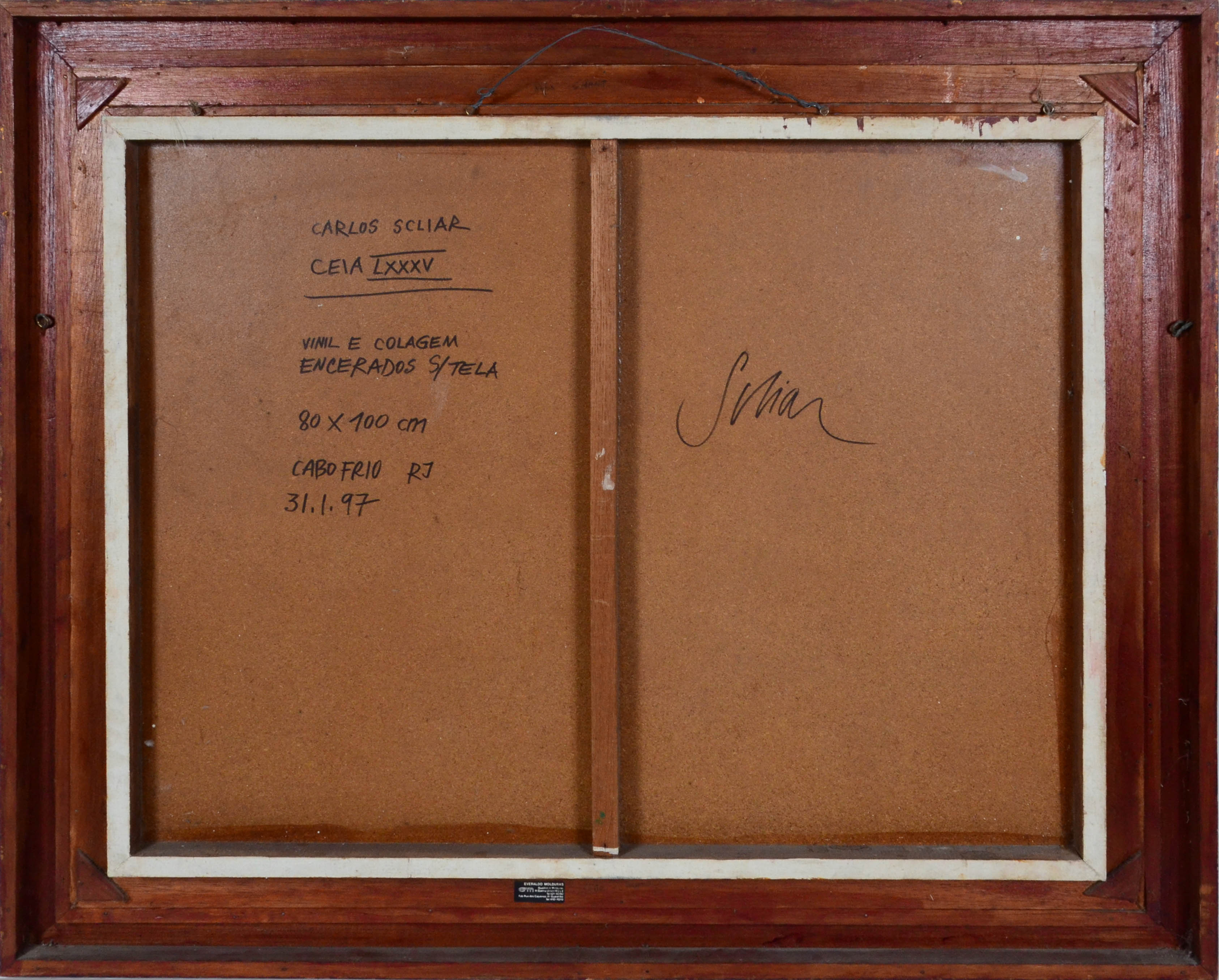 Carlos Scliar (1920-2001), Ceia LXXXV - foto 3 de 3
