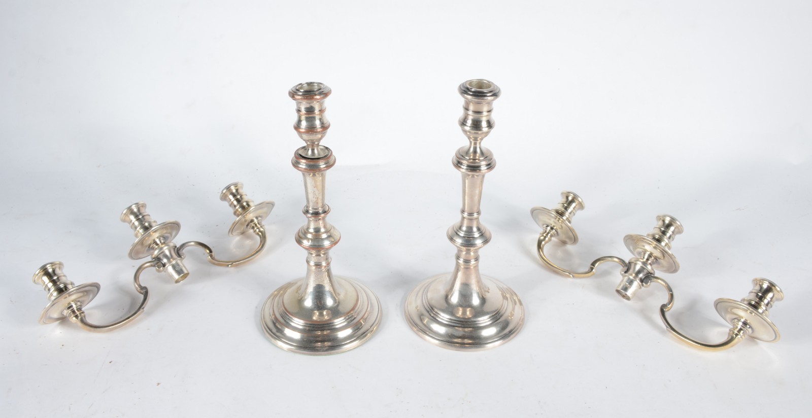 Par de candelabros para 3 velas cada, reversíveis em castiçais para... - foto 2 de 11