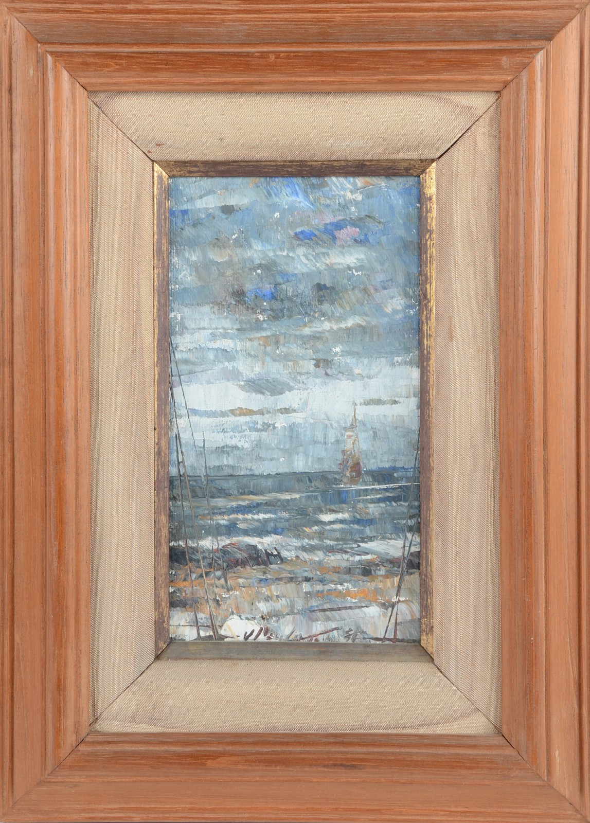 José Paulo Moreira da Fonseca (1922-2004), Barcos e Nuvens - foto 2 de 4