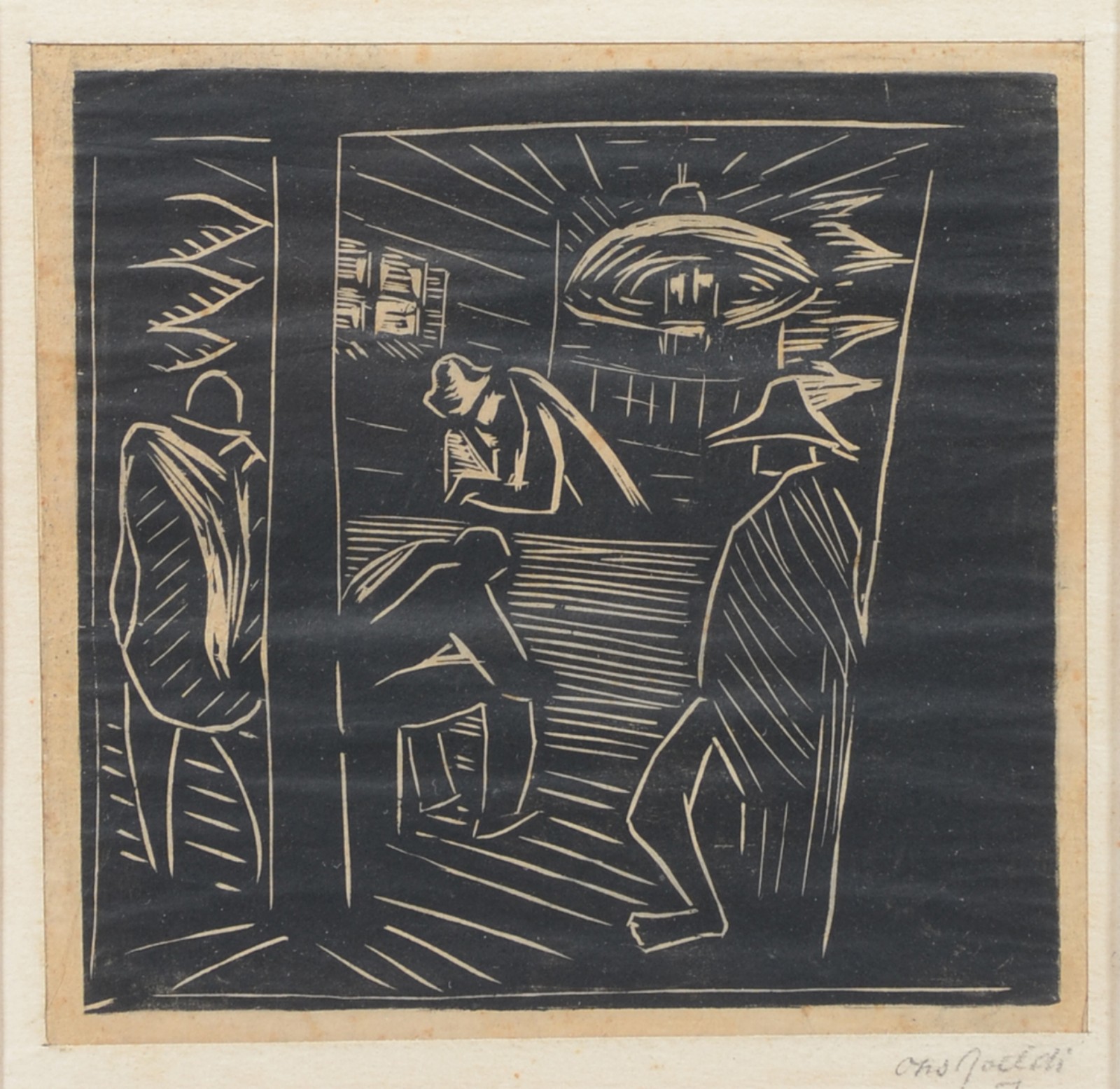 Oswaldo Goeldi (1895-1961), Figuras - foto 1 de 4
