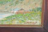 Gastão Formenti (1894-1974),  - Dois quadros - óleo sobre madeira.