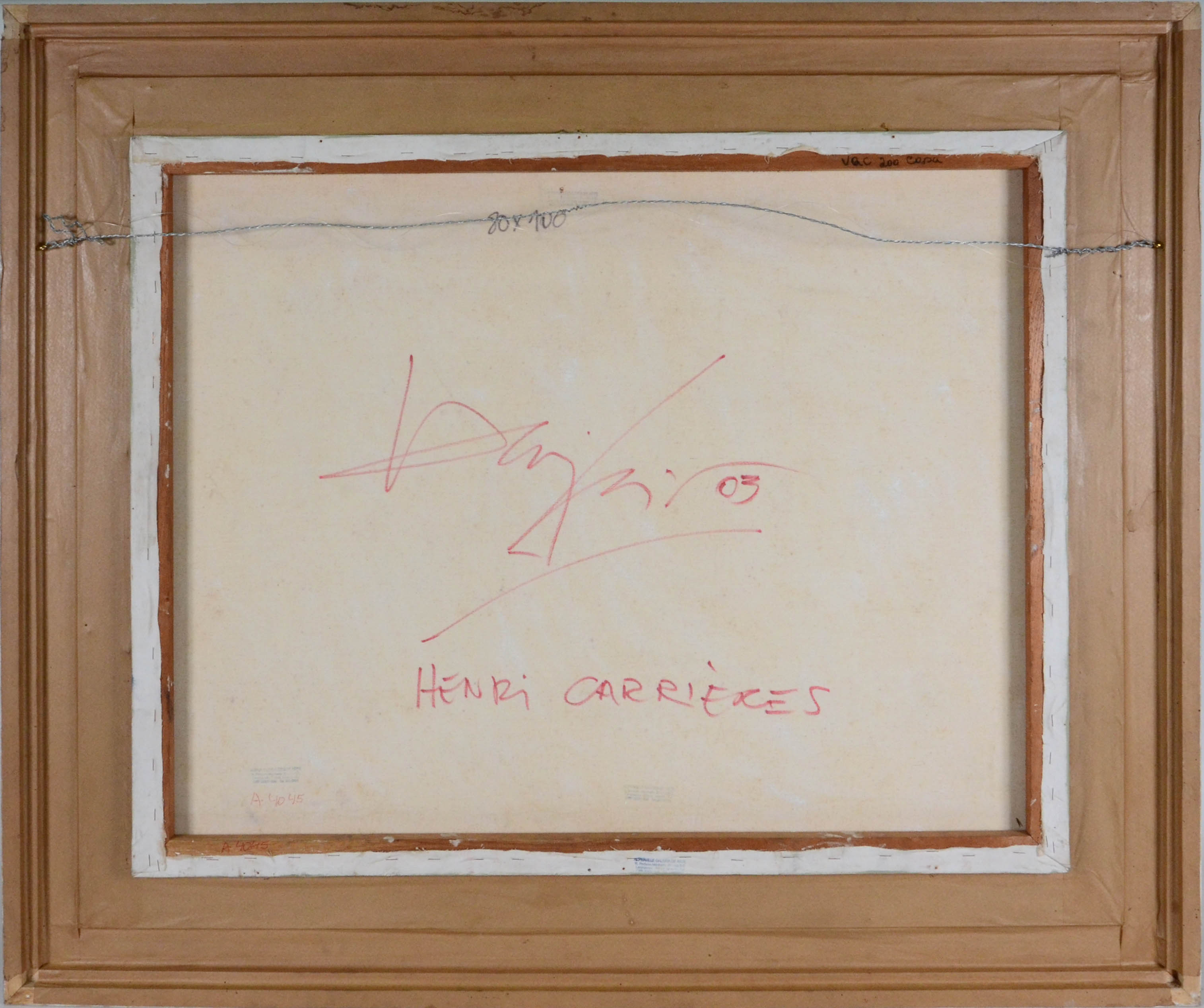 Henri Carrières (1947), Natureza Morta - foto 3 de 3