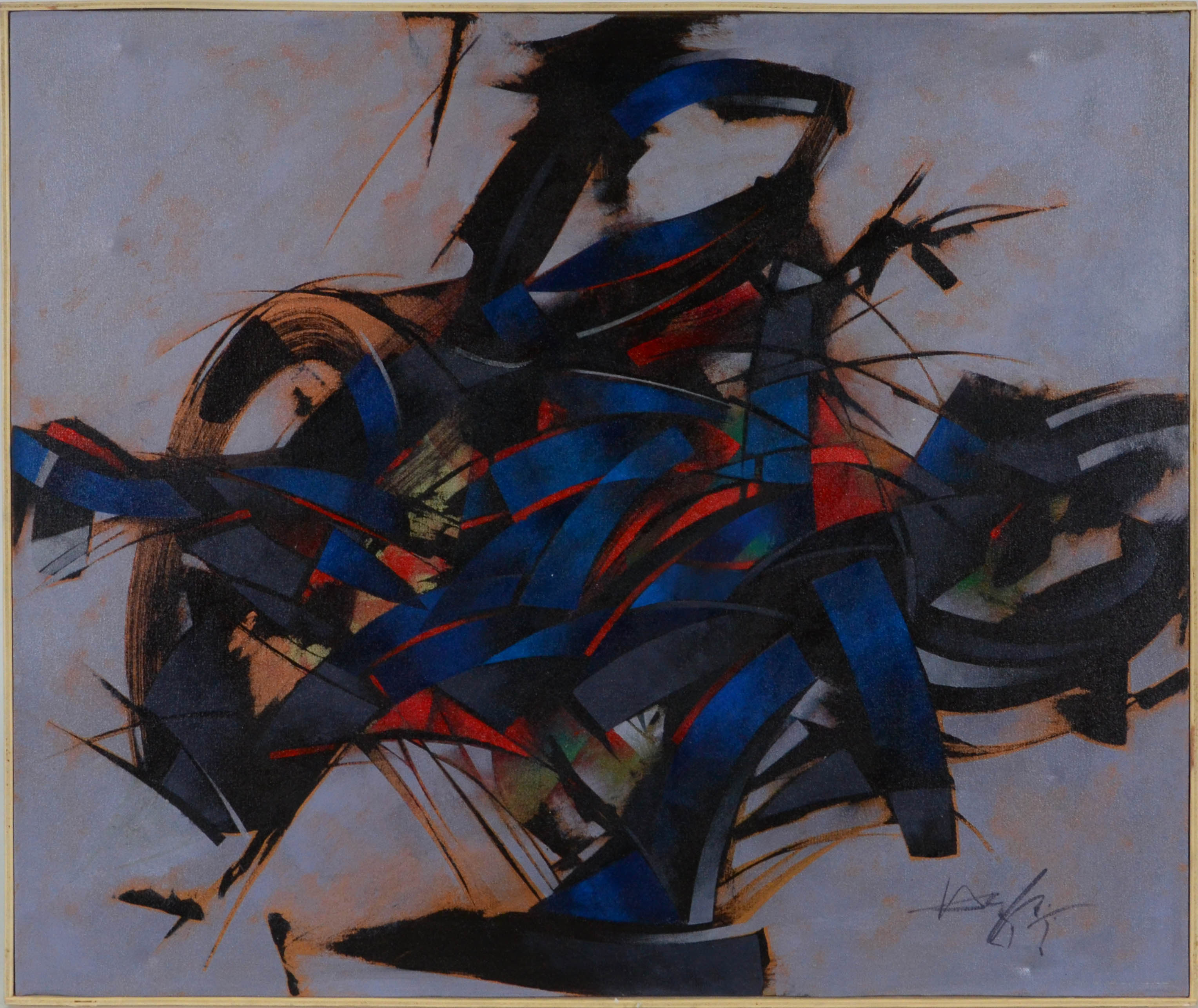 Henri Carrières (1947), Abstrato - foto 1 de 3