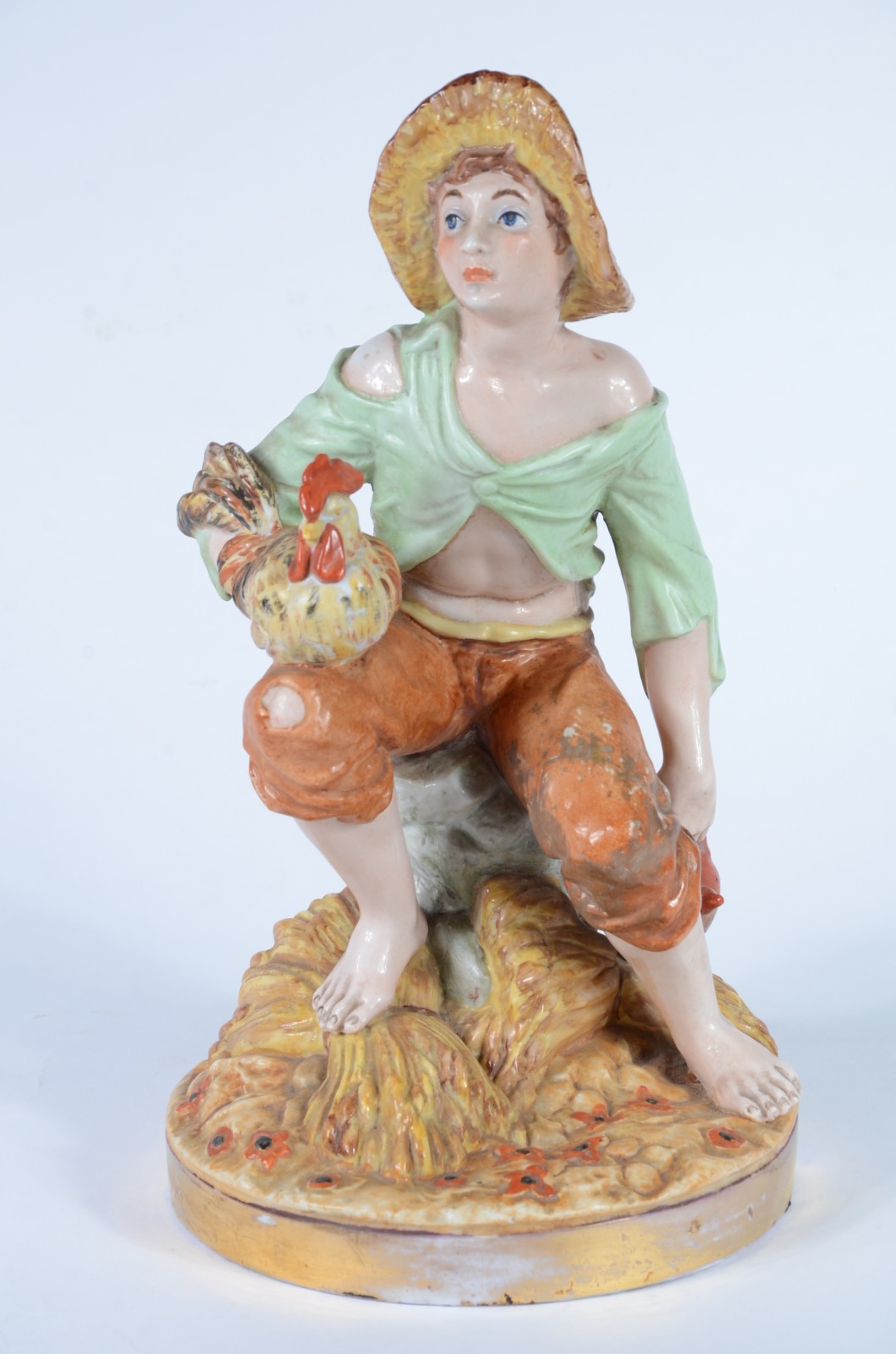 Escultura de porcelana espanhola Sureda em policromia representando... - foto 1 de 10