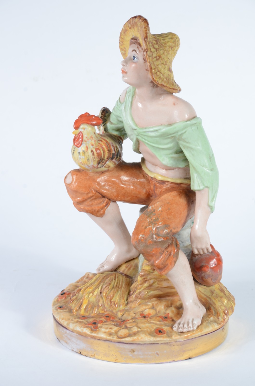 Escultura de porcelana espanhola Sureda em policromia representando... - foto 4 de 10