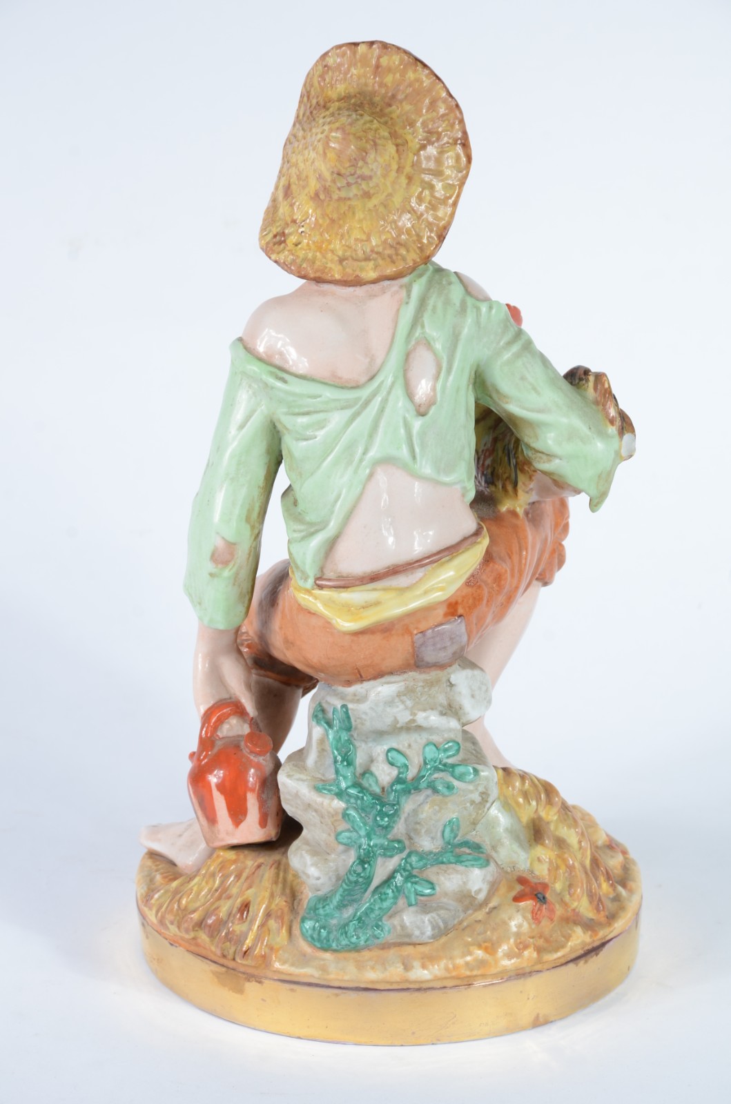 Escultura de porcelana espanhola Sureda em policromia representando... - foto 7 de 10