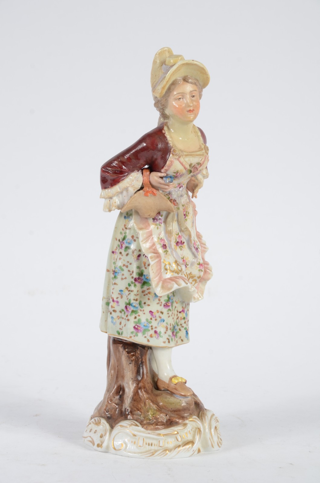 Estatueta de porcelana italiana Capo di Monti policromada... - foto 3 de 8