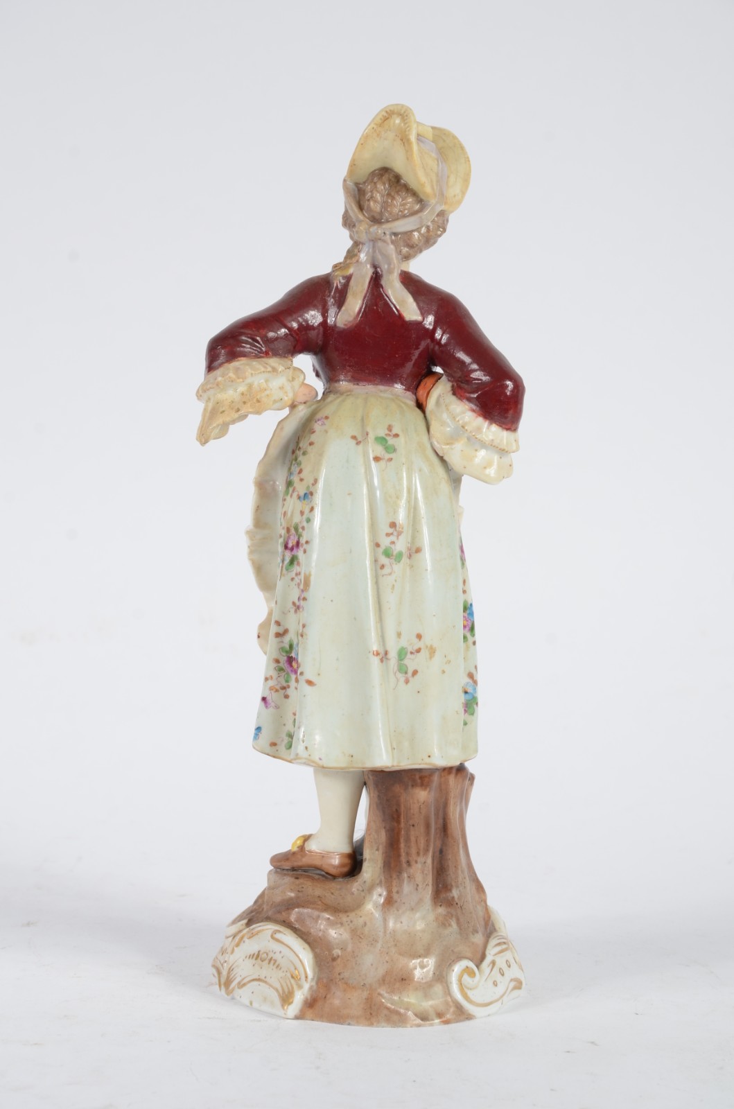 Estatueta de porcelana italiana Capo di Monti policromada... - foto 5 de 8