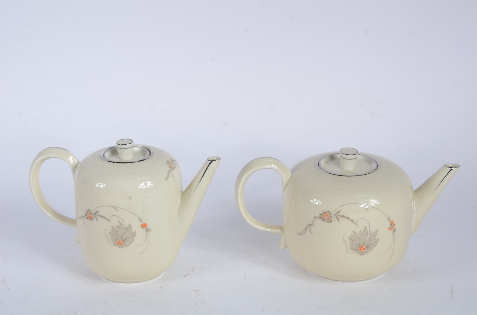 Serviço de chá e café de porcelana francesa - Jean Haviland, na cor... - foto 6 de 9
